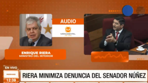 Riera minimiza denuncia del senador Núñez