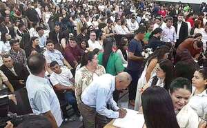 Matrimonio masivo en Amambay: “es el sí más grande del país” - Nacionales - ABC Color