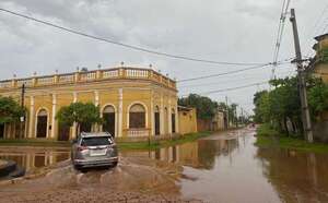 Video: fuertes vientos y lluvia en Concepción  - Nacionales - ABC Color