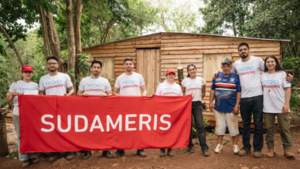 Sudameris y Techo construyen 5 viviendas de emergencia en Alto Paraná