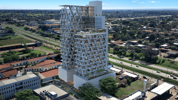 Green Paraná presenta HUB.8: el nuevo ícono corporativo de Ciudad del Este con 21 pisos, 200 oficinas y un ecosistema empresarial de vanguardia