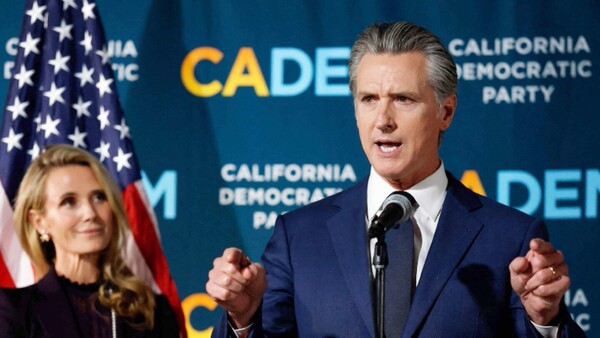 Newsom se coloca como líder demócrata clave para 2028
