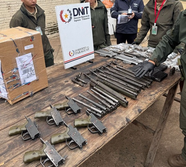 Nuevos controles de la DNIT a quienes importan armas en Paraguay