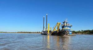 Tres empresas buscan adjudicarse el dragado estratégico del río Paraguay