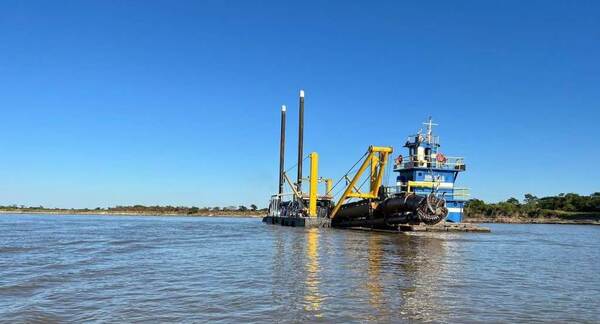 Tres empresas buscan adjudicarse el dragado estratégico del río Paraguay