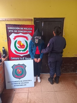 Detienen a mujer con orden de captura por un hecho de violencia familiar - Concepción al Día