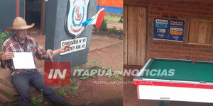 HOMBRE SE ENCADENÓ FRENTE A UNA COMISARÍA PIDIENDO JUSTICIA PARA SU HIJO