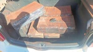 Incautan marihuana 244 kilos tras persecución policial