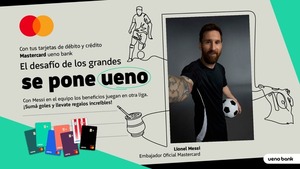 ueno bank y Mastercard te invitan a «meter goles» para acceder a regalos exclusivos de Lionel Messi