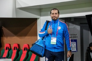 Herminio Barrios, DT interino de la Albirroja Femenina Absoluta