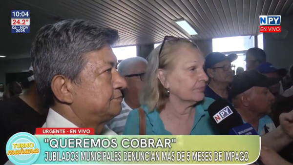 "Queremos cobrar": Jubilados exigen pago de haberes atrasados y amenazan con huelga de hambre