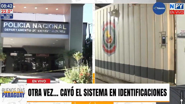 Nueva caída del sistema informático de Identificaciones: Esta vez ¿cuál es la causa?