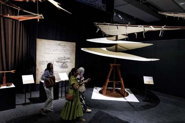 La ciencia detrás del arte: la exhibición ‘Leonardo da Vinci - 500 años de genio’ llega a Miami - Ciencia - ABC Color