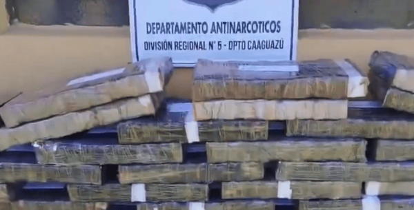 Decomisan más de una tonelada de marihuana tras persecución en Nueva Toledo - Noticiero Paraguay