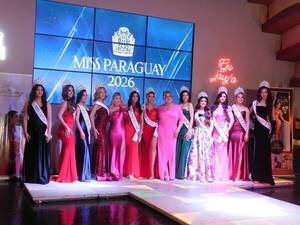 Se presentaron candidatas a "Miss Paraguay"