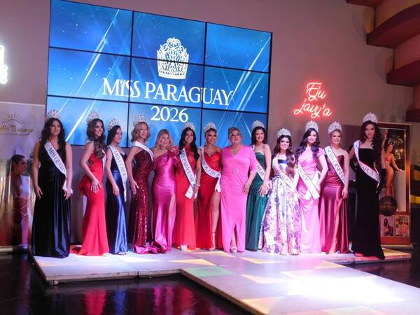 Se presentaron candidatas a "Miss Paraguay"