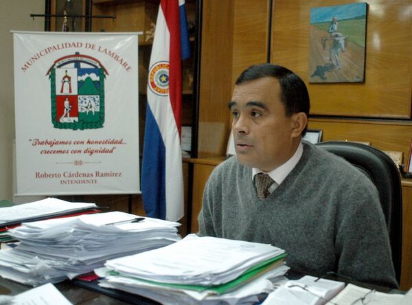 Detienen al ex intendente de Lambaré para cumplir con su condena de 8 años