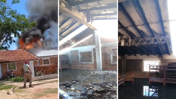 Incendio causa susto en residencia universitaria en Pilar