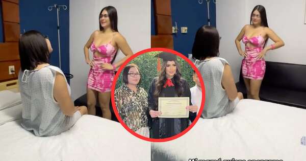 La Nación / Laurys le cumplió el sueño a su mamá: ¡Le pagó una cirugía plástica!