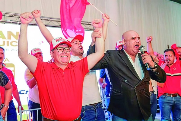 Cierre de campaña en CDE: Los respaldos de Cartes y Prieto