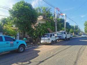 Estas serán las zonas sin energía por cortes programados de la ANDE este viernes - Nacionales - ABC Color