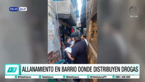 Megaoperativo antinarcóticos en Añaretã'i