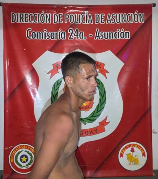 Video: así fue la detención de un hombre con “récord” de denuncias - Policiales - ABC Color