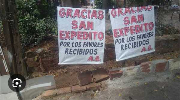 Popular / "Gracias San Expedito" otutúma por QR