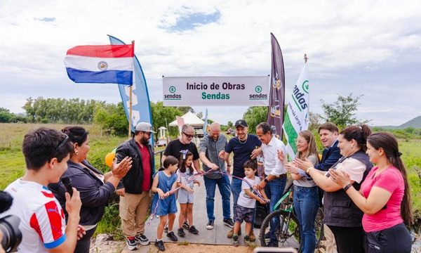 Sendas del Tren: Paraguay empieza la construcción de la bicisenda más larga de Sudamérica - OviedoPress