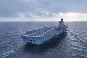 China refuerza su flota naval con el tercer mayor portaviones - Mundo - ABC Color