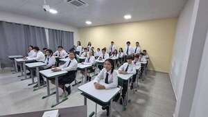 Entregan aula y mobiliarios a comunidad indígena de los Maskoy en Puerto Casado - Noticias del Chaco - ABC Color