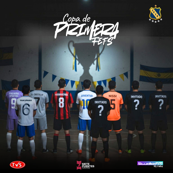 COPA DE PRIMERA DE FÚTBOL DE SALÓN EN ENCARNACIÓN CON HOMENAJE ESPECIAL - «TVS DIGITAL»