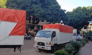 Sale convoy con útiles electorales para la elección de intendente en Ciudad del Este - OviedoPress