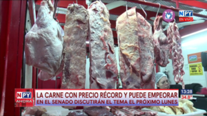 Precios de la carne alcanzan niveles récord y podrían subir aún más