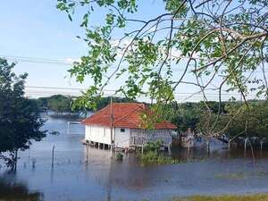 Temporal y desborde del río Aguaraymí dejan severos daños en San Pedro - Nacionales - ABC Color
