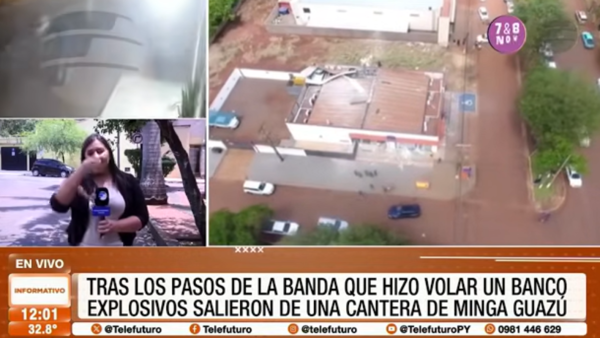 Tras los pasos de la banda que hizo volar un banco