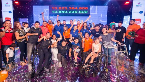 Teletón inicia su gran maratón con meta de más de G. 15.000 millones