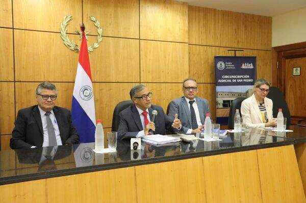 Ministro Ramírez Candia lideró la segunda jornada de ponencias del Diplomado en San Pedro