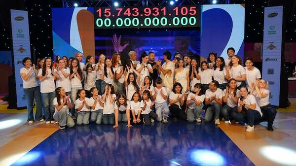 Teletón 2025 ya supera los G. 5.000 millones en sus primeras horas - Nacionales - ABC Color