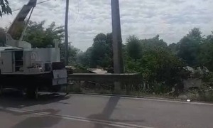 Trabajador falleció al recibir descarga eléctrica cuando operaba por columna de ANDE