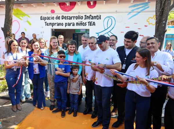 Habilitan espacio de atención para niños con TEA en Coronel Oviedo