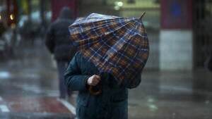 Tormentas fuertes y descenso de temperatura