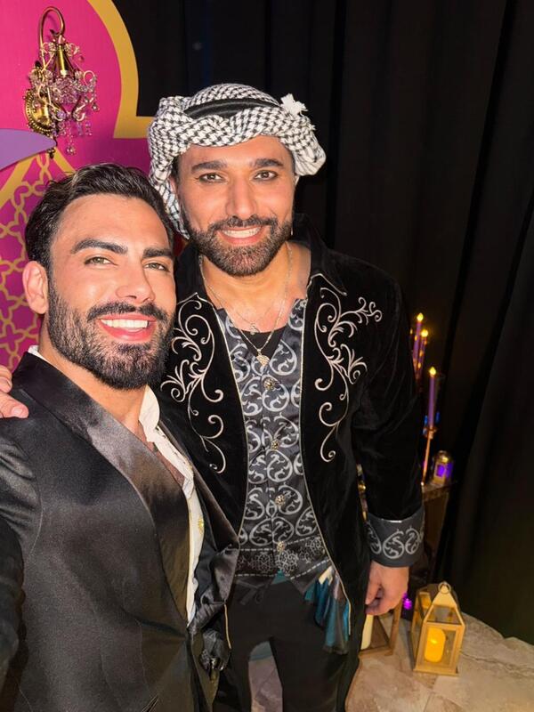 Popular / Artista paraguayo cantó y bailó con famosos en fiestaza de Miami