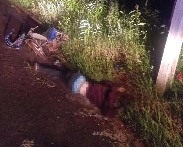 Trinidad: un hombre falleció tras caer de su moto  - Policiales - ABC Color