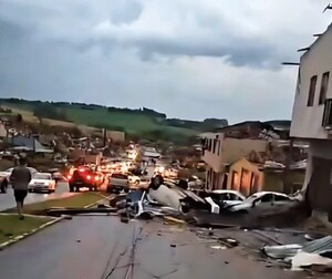 Trágico tornado azotó el sur de Brasil y otras regiones están en alerta