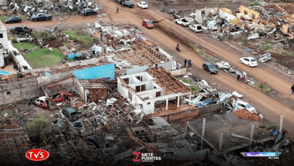 TRAGEDIA EN BRASIL: TORNADO DEJA AL MENOS SEIS MUERTOS Y MÁS DE 430 HERIDOS EN RÍO BONITO DO IGUAÇU - «TVS DIGITAL»