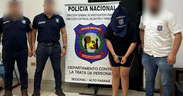 La Nación / Detienen a una mujer de 23 años por presunta trata de personas en Alto Paraná