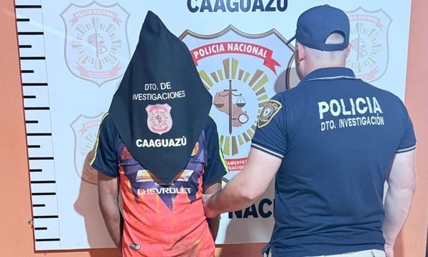 Detienen en Caaguazú a un hombre con orden de captura por hurto agravado - OviedoPress