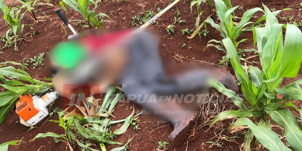 HOMICIDIO EN SAN LUIS DEL PARANÁ: HOMBRE FUE ASESINADO A BALAZOS EN UNA CHACRA