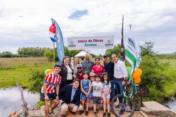 "Sendas del Tren" impulsa la bicisenda más larga de Sudamérica